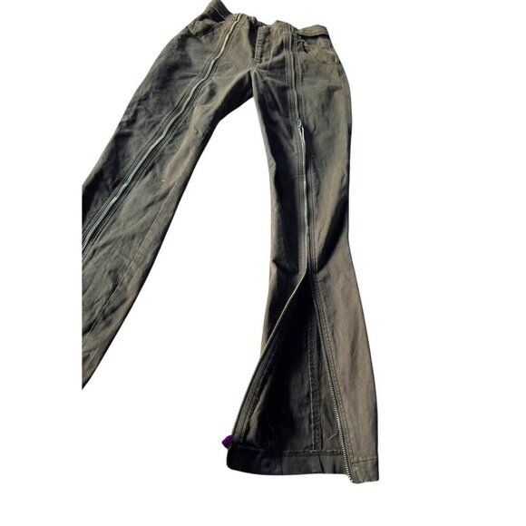 A.L.C Zander On Duty Army Zip Front Pants Women’s Sz 0  Chrissy Teigen Colab - Picture 11 of 12